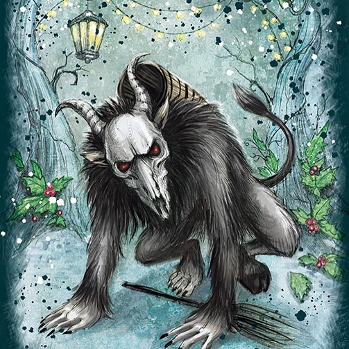 Ghoulish Bunny Krampus