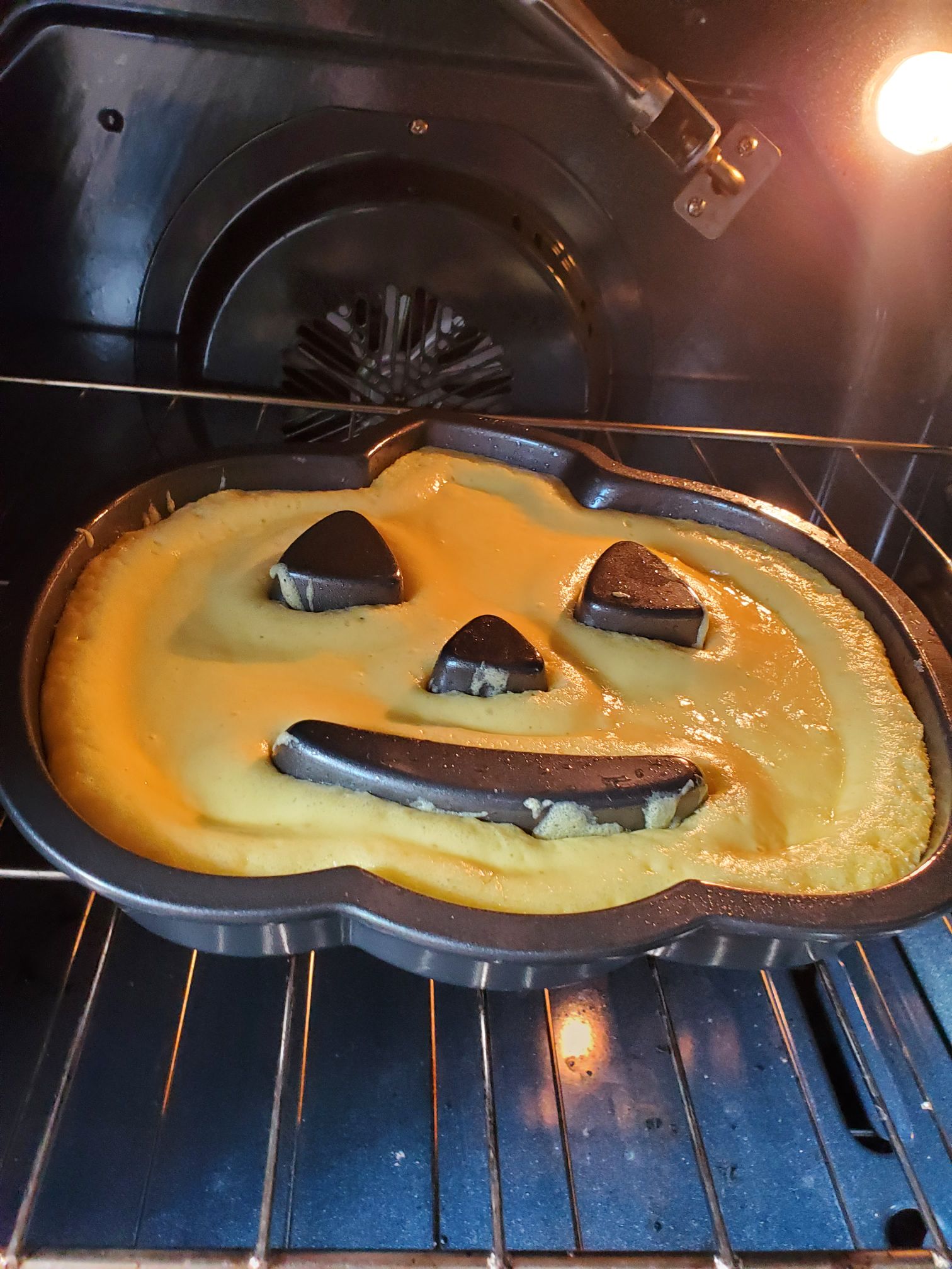 Hard Box Cake Sinister Saturday – Halloween Lemon Cake – Halloween Horror Haiku